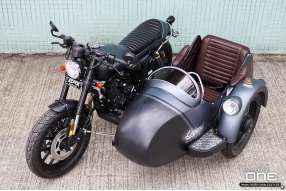 GPX Legend 200 Sidecar 抵港