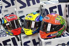 SHOEI X-Fourteen DAIJIRO 加藤大治郎拉花頭盔 x POWER RUSH 狂野犀牛 - 頭盔王