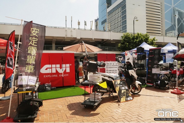 安定首度參展 VITA300、GIVI尾箱及袋系、SENA藍芽通話系列、車CAM系列及KENNOL機油  - 2019香港電單車節