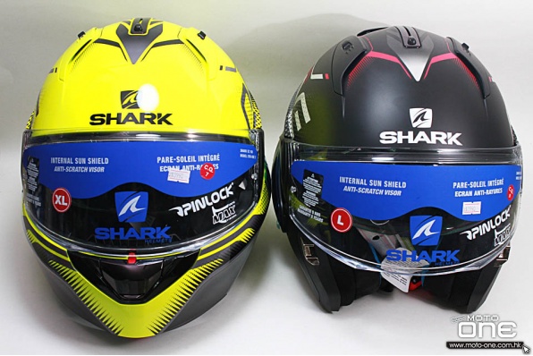 SHARK EVO ONE 2 -  可翻動170度的揭面頭盔