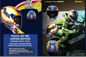  AGV PISTA GP RR Winter Test 2005 限量版 LIMITED EDITION - 現正接受預訂!