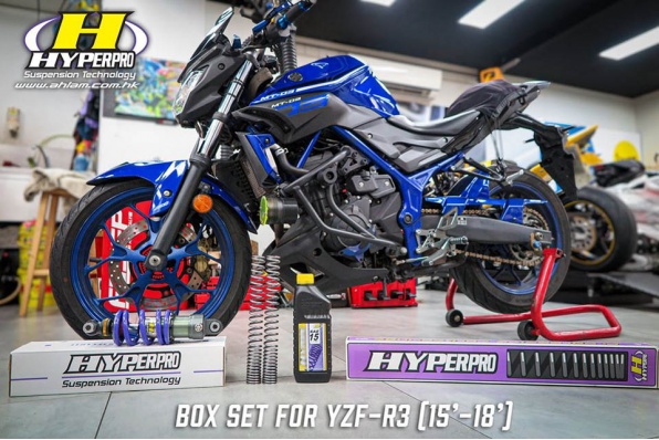 荷蘭製HyperPro避震專家! Yamaha R3 15'-18'專用 - 亞林發售