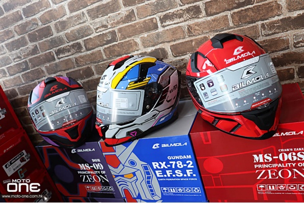 泰國Bilmola X 高達特別版系列頭盔開箱記