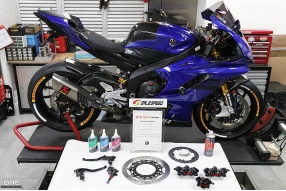 YZF-R6 x 日本GaleSpeed掣動裝備、手動尾煞推桿、鍛造輪框改裝示範 - 亞林