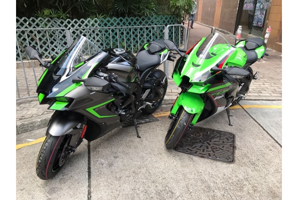 2022 Kawasaki Ninja ZX-10R 新色抵港 - 車頭具有定風翼功能