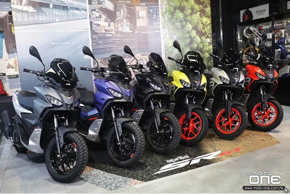 2022 APRILIA SR-GT 200 越野風格運動綿羊 - 標準版及SPORT版示範車空運抵港