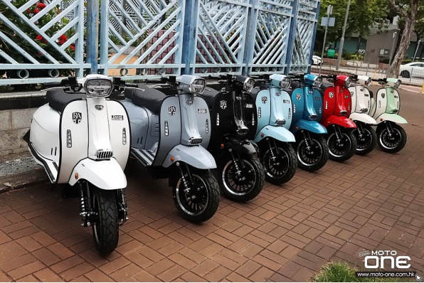 2022 Royal Alloy GP300、GP125 英倫復古鐵殼綿羊 - 繽紛色彩系列抵港,少量現貨發售