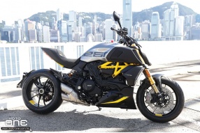 2022 Ducati Diavel 1260 S Black and Steel 黑與鋼、鮮黃車架 - 新色配搭新車抵港