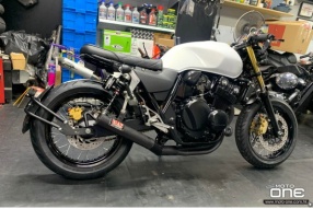 HONDA CB400 VTEC3 全車翻新+改CAFE RACER款 - K-KAT MOTO