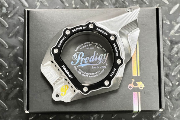 VESPA GTS 300 HPE 型爆透明傳動進風外殼 - CORSA MOTORS