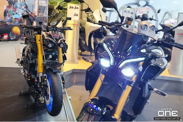 Yamaha MT-10 SP真車和LEGO Technic樂高模型 - 齊聚YAMAHA萬里達車行