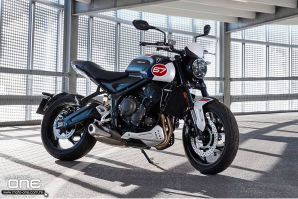 2025 Triumph Trident 660 Triple Tribute「濕滑的阿森」致敬版