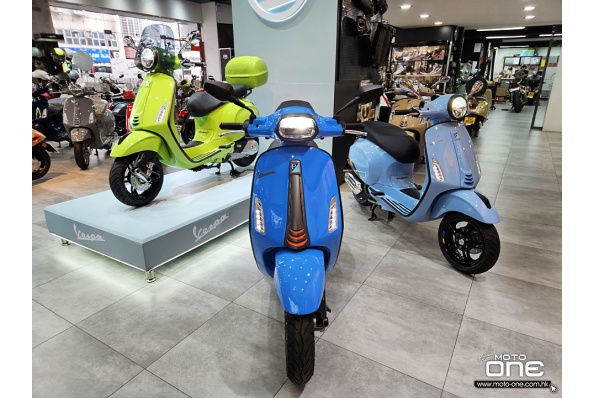 2024 VESPA Primavera 150 / Sprint 150 夏季悅目新色系列 - 奇異果綠、土耳其藍、天空藍