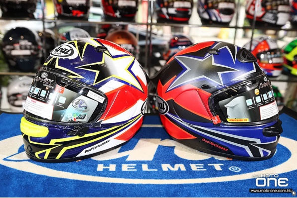 ARAI ASTRO-GX STAR & STRIPE 星星與條紋的巡航型號全面頭盔