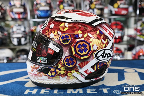 日本車手中上貴晶MotoGP退役前，最後和風拉花頭盔 ARAI RX-7X NAKAGAMI GP3 現貨抵港