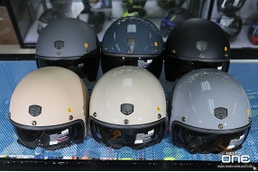 ASTONE SP3 球型復古頭盔 - 多款淨色登場 內置手拉式太陽鏡片