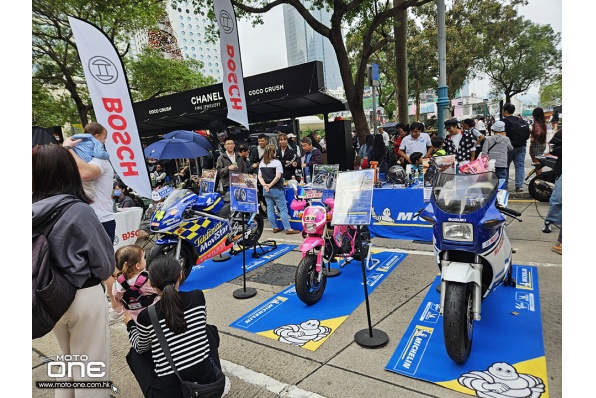 瀛車館展出 MICHELIN 輪胎系列、BOSCH 電單車產品及 J-TRIP 賽車大架 - 2025 香港電單車節