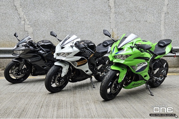 2026 Kawasaki ZX-4RR 珍珠白配金屬黑、金屬灰與金屬黑、川崎廠綠新車抵港