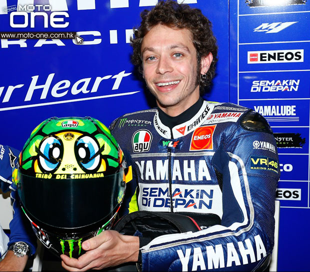 2013 46 rossi AGV HELMET