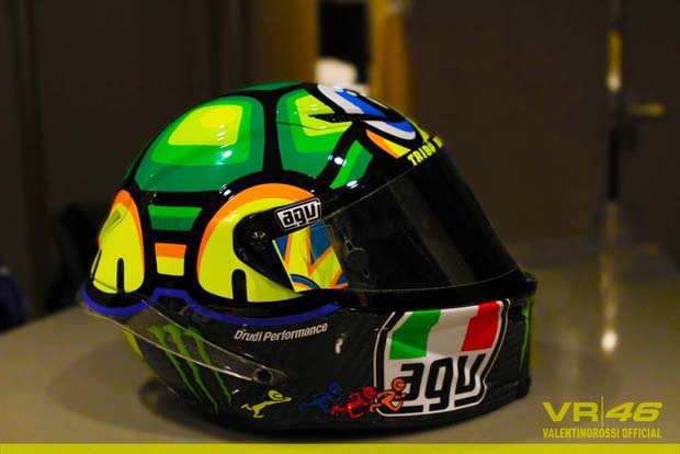 2013 46 rossi AGV HELMET