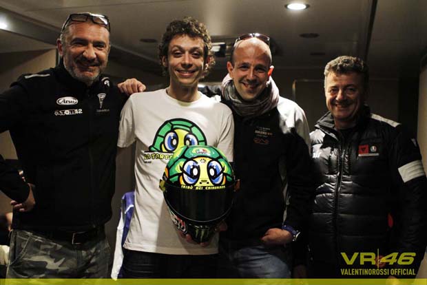 2013 46 rossi AGV HELMET