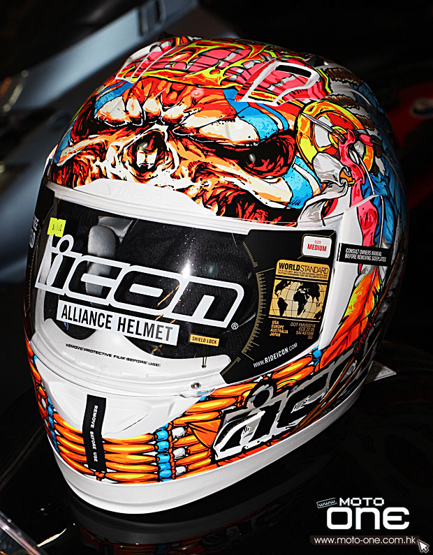 2013 ICON ALLIANCE HELMET