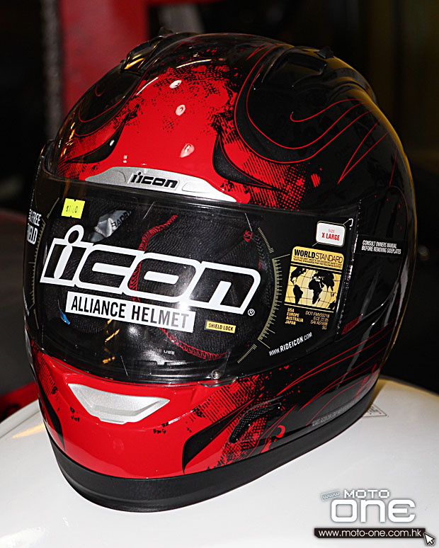 2013 ICON ALLIANCE HELMET