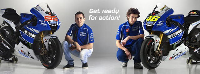 2013 Yamaha Factory Racing Team Launch
