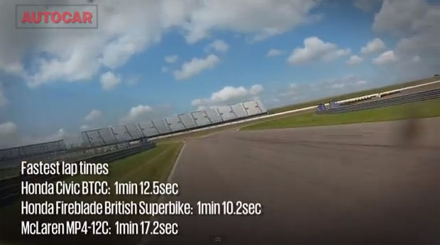 BSB HONDA CBR1000RR VS BTCC HONDA CIVIC TYPE-R