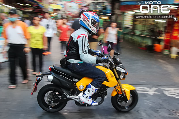 2013 honda msx 125 test