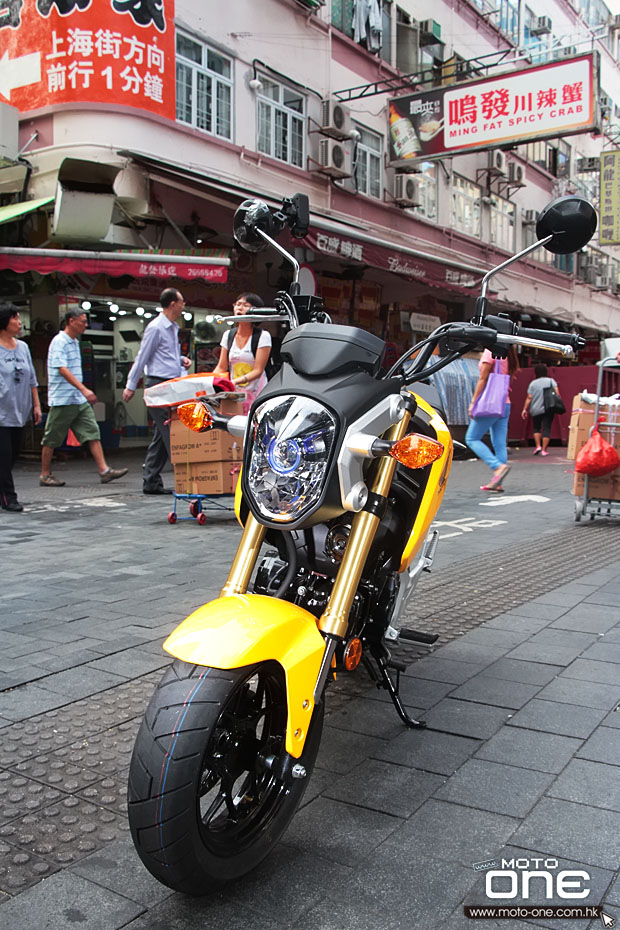 2013 honda msx 125 test