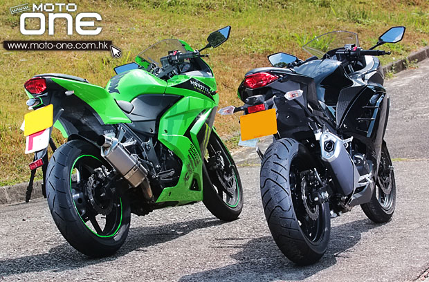 2013 kawasaki ninja 300 & 2008 ninja 250