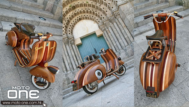 2013 wood vespa