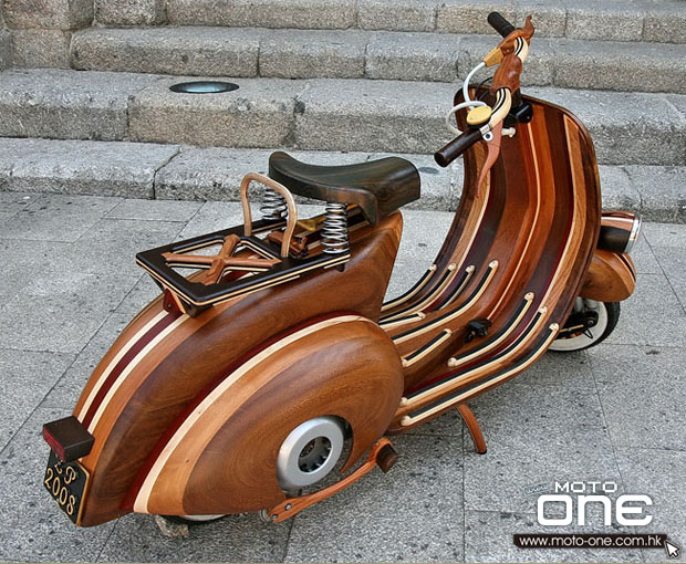 2013 wood vespa