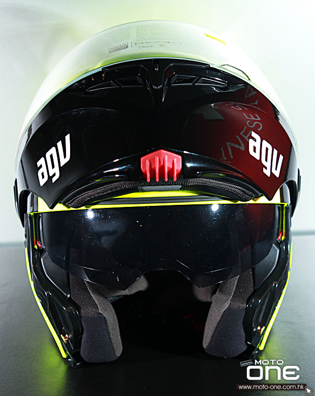 2014 AGV COMPACT HELMET ELLOW