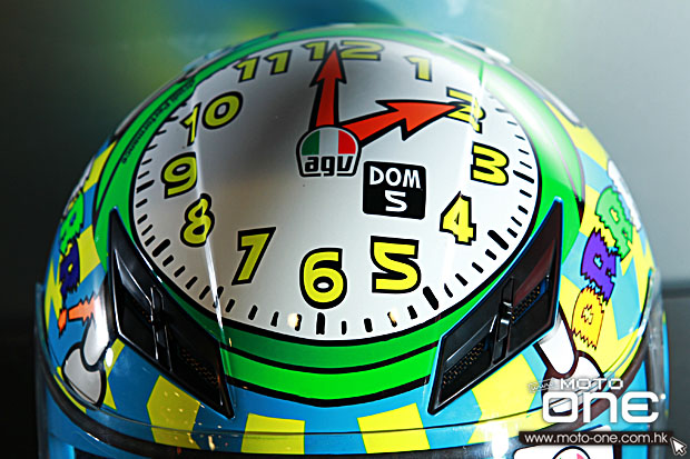 2014 AGV K3 ROSSI HELMET