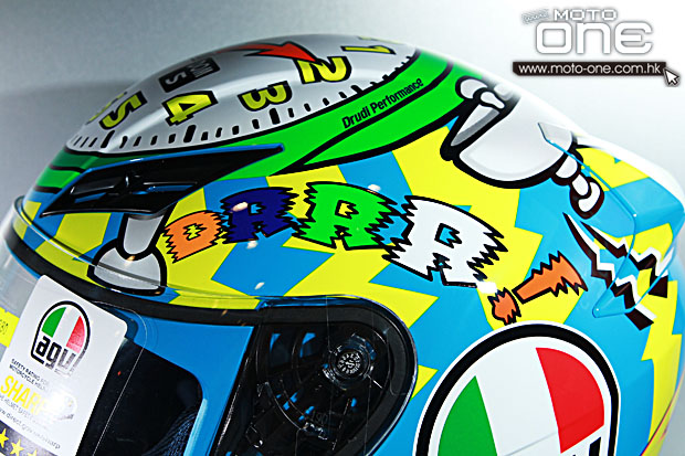 2014 AGV K3 ROSSI HELMET