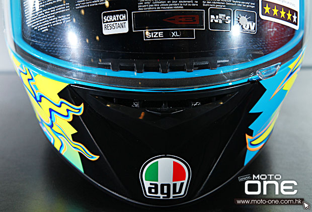 2014 AGV K3 ROSSI HELMET