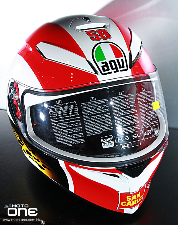 2014 AGV K3 SV SIMONCELLI