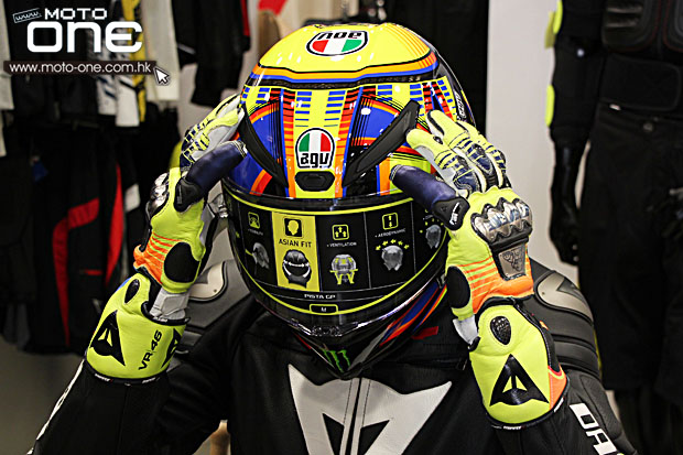 2014 AGV Pista Gp eyes on the back