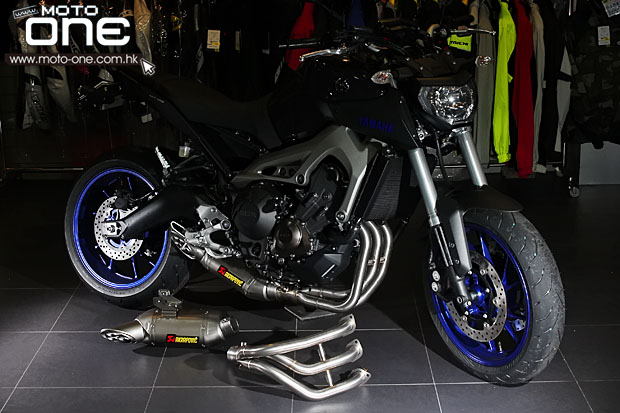 2014 AKRAPOVIC YAMAHA MT-09 exhaust