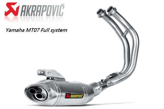 2014 Akrapovic MT-07 YZF-R6