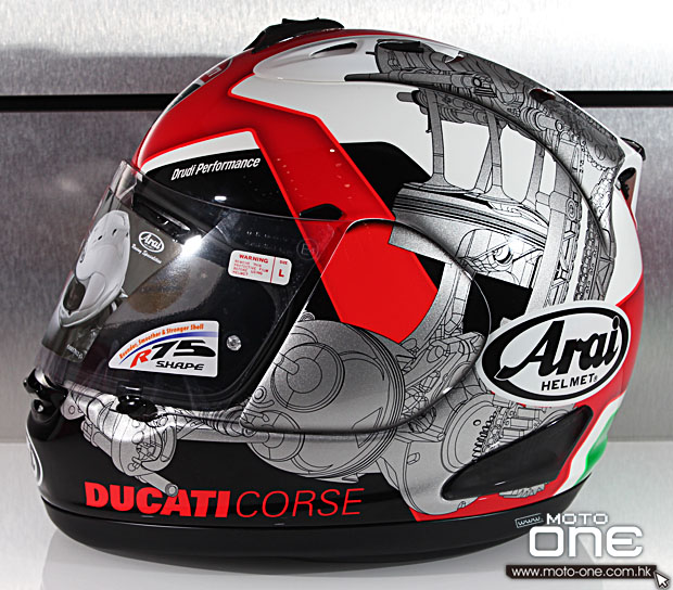 2014 DUCATI CORSE HELMET