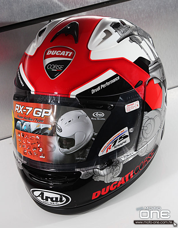 2014 DUCATI CORSE HELMET