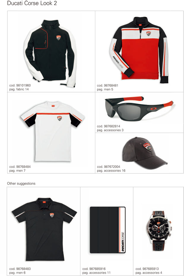 /2014 Ducati apparel