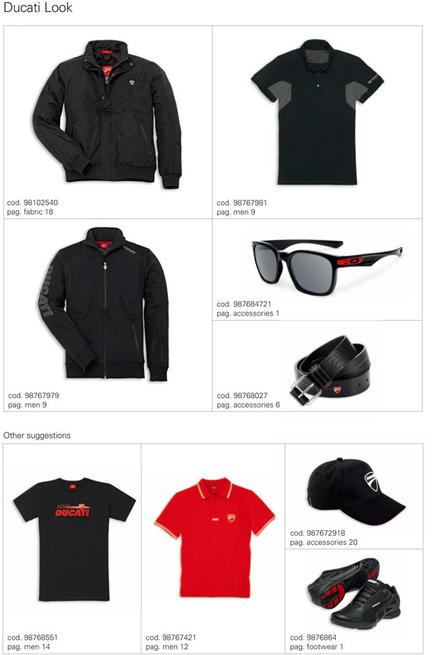 /2014 Ducati apparel