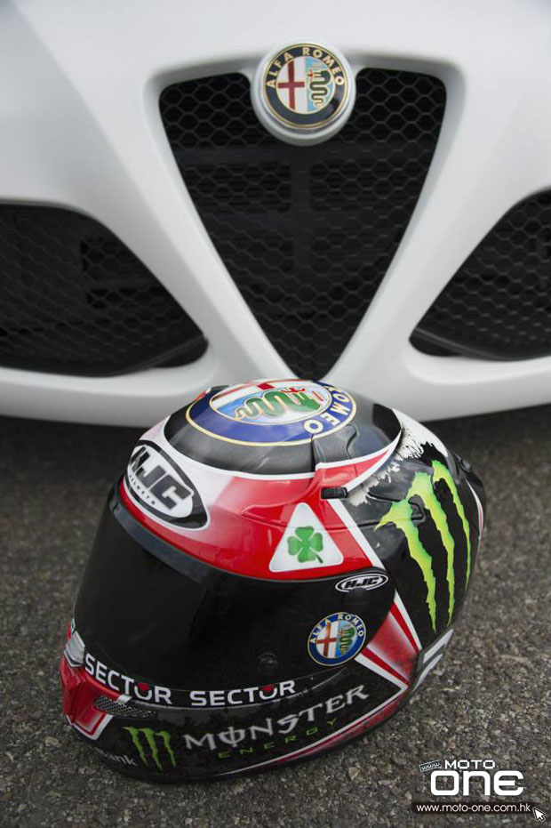 2014 HJC ALFA ROMEO Lorenzo helmet Mugello GP