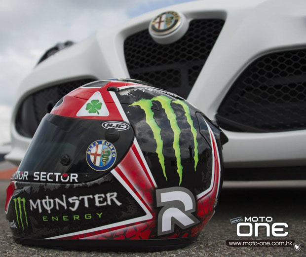 2014 HJC ALFA ROMEO Lorenzo helmet Mugello GP