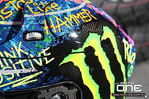 HJC R-PHA 10 Graffiti CARBON LORENZO