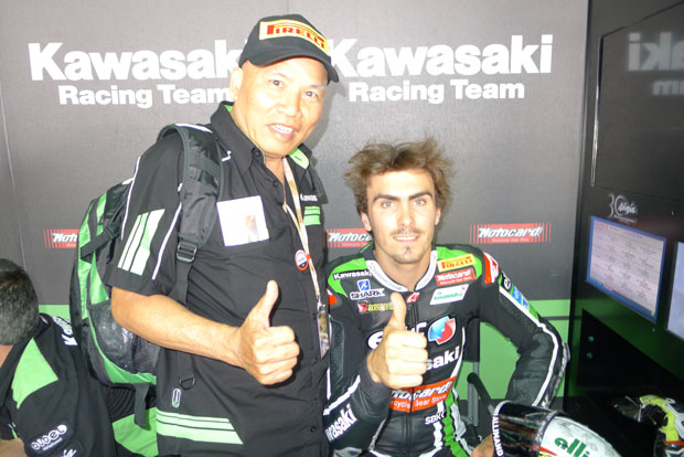 2014 KAWASAKI WSBK Tom Sykes & TITANIC